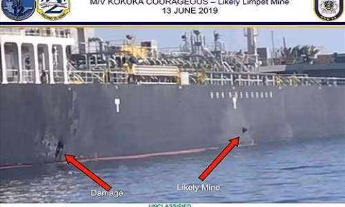 My-Iran cung luc tung bang chung vu tan cong tau cho dau