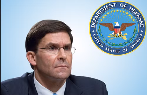 Bộ trưởng Esper từng là một sĩ quan bộ binh thuộc Sư đoàn Không vận 101 và tham gia cuộc chiến Vùng Vịnh năm 1990-1991. Ảnh: RTT News.
