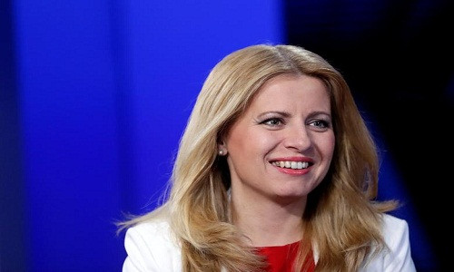 Bà Zuzana Caputova, 46 tuổi, đảm nhiệm chức vụ Tổng thống Slovakia vào ngày 15/6/2019.