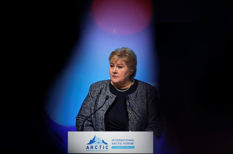 Bà Erna Solberg, 58 tuổi, nhậm chức Thủ tướng Na Uy từ tháng 10/2013.