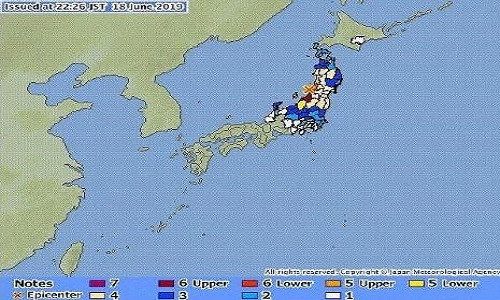 Canh bao song than sau dong dat manh o Nhat Ban