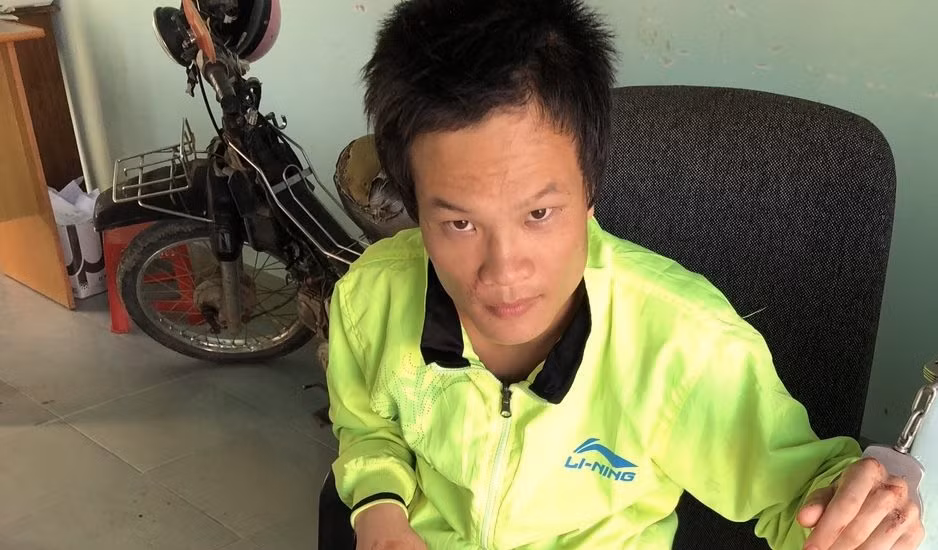 Quý bị công an tạm giữ.