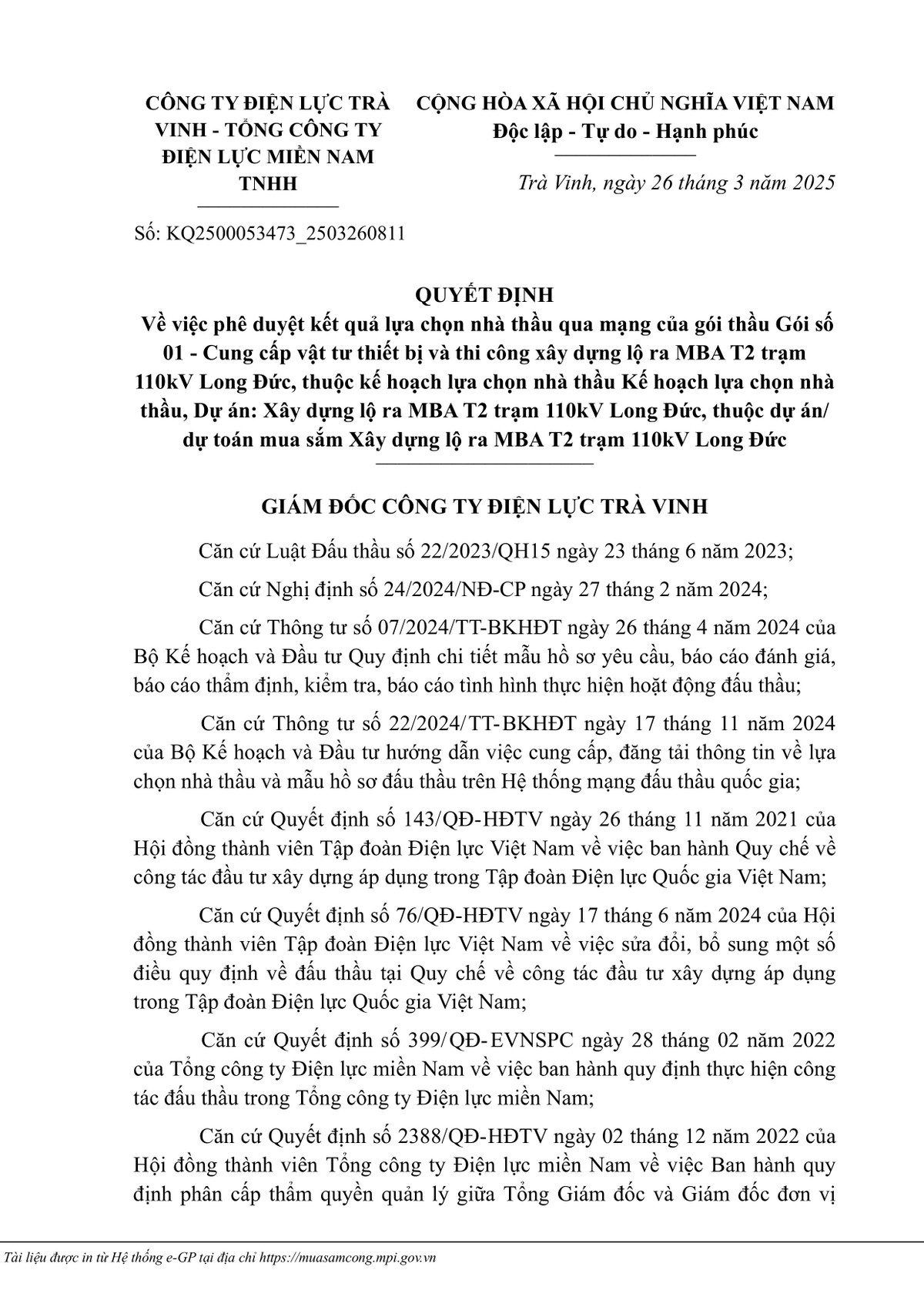 2 gói cung cấp thiết bị cho Điện lực Trà Vinh về tay Cty Bách Khoa - Hình 2 2 goi cung cap thiet bi cho Dien luc Tra Vinh ve tay Cty Bach Khoa-Hinh-2