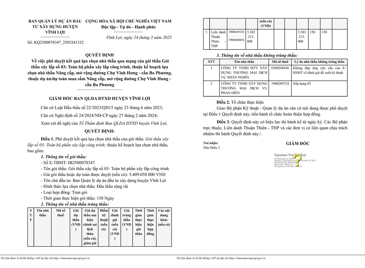 1 ngay trung 2 goi thau, Cty THP Bac Lieu co nang luc the nao?-Hinh-2