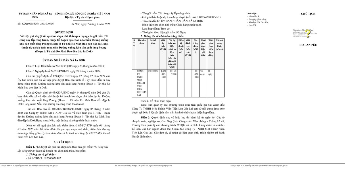 Nua thang trung 3 goi thau, Cty Tien Len Gia Lai co nang luc the nao?-Hinh-2