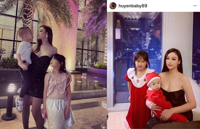 Không chỉ sở hữu vóc dáng gợi cảm và nhan sắc tươi trẻ, bà mẹ hai con này còn gây ấn tượng bởi gu thời trang nóng bỏng, sexy.