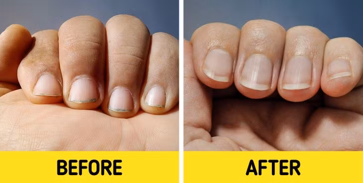 Kem cạo râu: Thoa kem cạo râu hết hạn có thể dùng để làm sạch bụi bẩn và dầu mỡ. Ngoài ra, bạn có thể bôi nó lên phần đầu móng tay và dùng tăm bông để làm sạch.