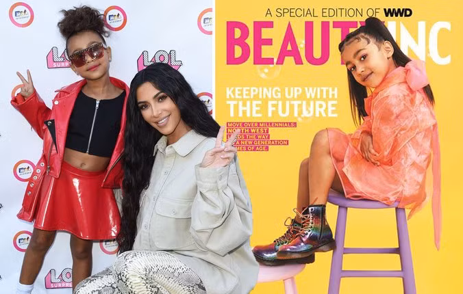 Dù mới 8 tuổi nhưng cô con gái đầu lòng North West của Kim Kardashian đã chứng tỏ niềm đam mê thời trang và đồ hiệu qua cách ăn mặc sành điệu vô cùng của mình.