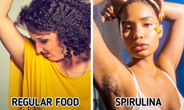 Tảo biển rất giàu chất diệp lục, giúp thanh lọc kim loại nặng trong máu và trung hòa mùi cơ thể. Chất diệp lục giúp khử mùi hiệu quả, rất tốt cho những người có tuyến mồ hôi nặng mùi.