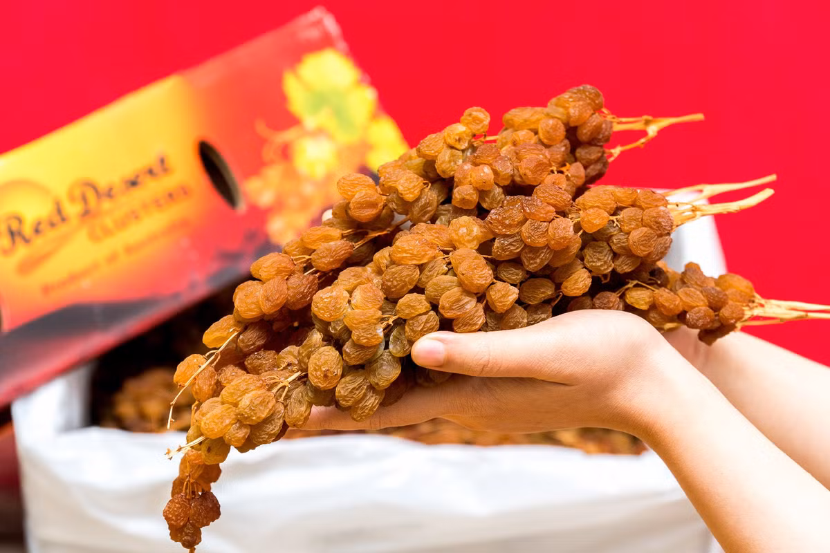 Tiêu hóa tốt hơn: Nho khô rất giàu chất xơ có tác dụng nhuận tràng, tốt cho đường ruột. Ăn nho khô có thể giảm táo bón, giữ cho nhu động ruột trơn tru và đều đặn cũng như loại bỏ chất thải ra khỏi cơ thể nhanh chóng.