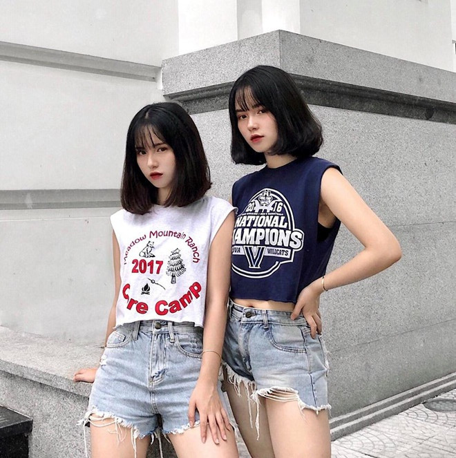 Khi diện đồ theo phong cách thể thao, cả hai cũng có sự kết hợp khá ăn ý.