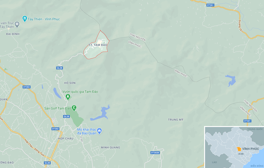 Du khach dot tu tai Tam Dao am tinh voi SARS-CoV-2