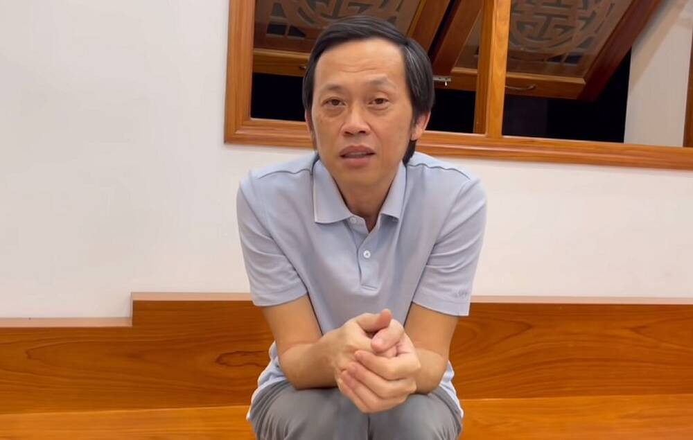 Hoai Linh tu tay moc cong: 