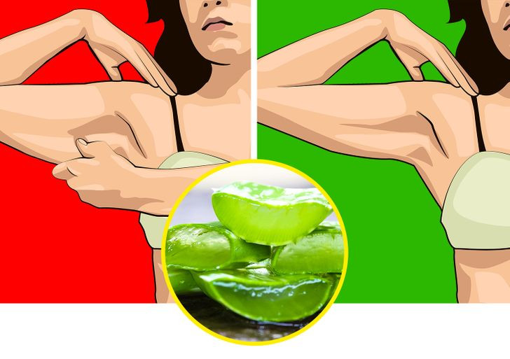 7. Thử các biện pháp làm săn chắc da tự nhiên: Dưa chuột có hàm lượng nước cao, giúp làm đều màu da. Cách làm: Lấy nước ép dưa chuột thoa lên những vùng da có vẻ lỏng lẻo và để khô. Ngoài ra, bạn có thể lấy nước cốt chanh thoa đều lên những vùng da bị mụn để giúp da mịn màng và săn chắc hơn.