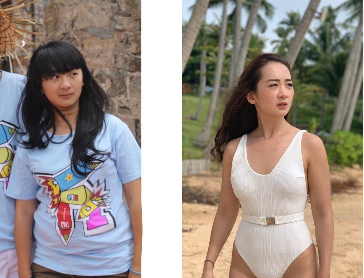 Mai Hương dành lời khuyên cho chị em nên ép cơ thể ăn kiêng từ từ, bằng cách cắt giảm dần chứ không nên 1 lúc bỏ đi 1 nửa khẩu phần. Như vậy sẽ rất stress và sớm bỏ cuộc. Trong các bữa ăn với gia đình, hãy ưu tiên ăn rau trước và uống thật nhiều nước.