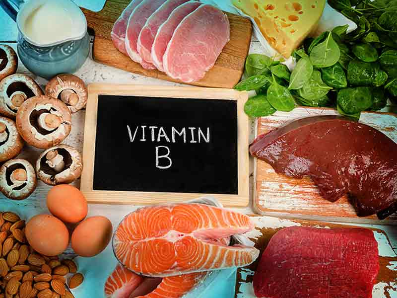 Vitamin B tổng hợp: Các nghiên cứu cho biết bệnh nhân bị trầm cảm báo cáo cải thiện tâm trạng sau khi tình trạng thiếu hụt vitamin B được điều trị. Vitamin B phức hợp bao gồm vitamin B1, B2, B6, B-12 và thiamin. Cả thanh thiếu niên và người lớn tuổi bị thiếu vitamin B đều có các dấu hiệu của sự thay đổi về nhận thức mà có thể dẫn đến trầm cảm.
