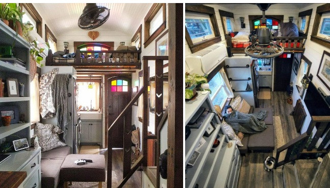 Ngôi nhà có 2 gác xép, một phòng tắm đủ tiện nghi, không gian tiếp khách và nhà bếp đúng như yêu cầu của Tim. Các không gian trong nhà được tận dụng tốt, từ nội thất thông minh tiết kiệm không gian đến họa tiết phong cách hiện đại, ấm cúng. Tim và bạn gái hoàn toàn có thể sống thoải mái trong căn nhà này.