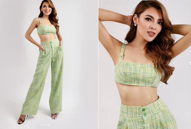 Các trang phục khoe eo thon phẳng lỳ được người đẹp chuyển giới hết sức ưa chuộng.