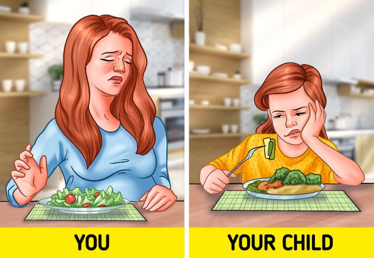 2. Không ăn thịt và hải sản sống vì con bạn có thể bị nhiễm khuẩn listeriosis. Việc bà bầu không ăn đa dạng các loại thực phẩm khác nhau, đặc biệt là sau tháng thứ tư của thai kỳ, có thể dẫn đến việc sinh con kén ăn. Tuy nhiên, bạn nên cẩn thận khi ăn một số loại thực phẩm có thể gây hại cho bạn (và con bạn) nhiều hơn lợi.