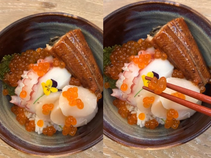 Không chỉ nấu ngon, đại gia Đức An còn trình bày món ăn hấp dẫn không khác gì nhà hàng 5 sao.