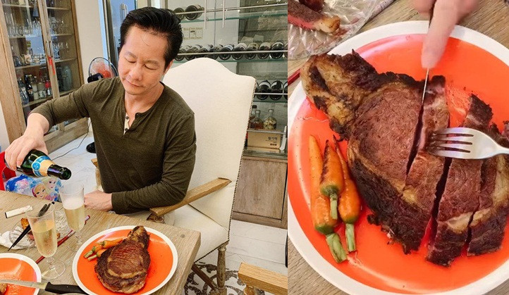 Nhiều người hâm mộ biết đến tài nghệ bếp núc của ông xã Phan Như Thảo khi nàng mẫu thường xuyên chia sẻ những bữa cơm cực ngon mà chồng mình nấu lên mạng xã hội.