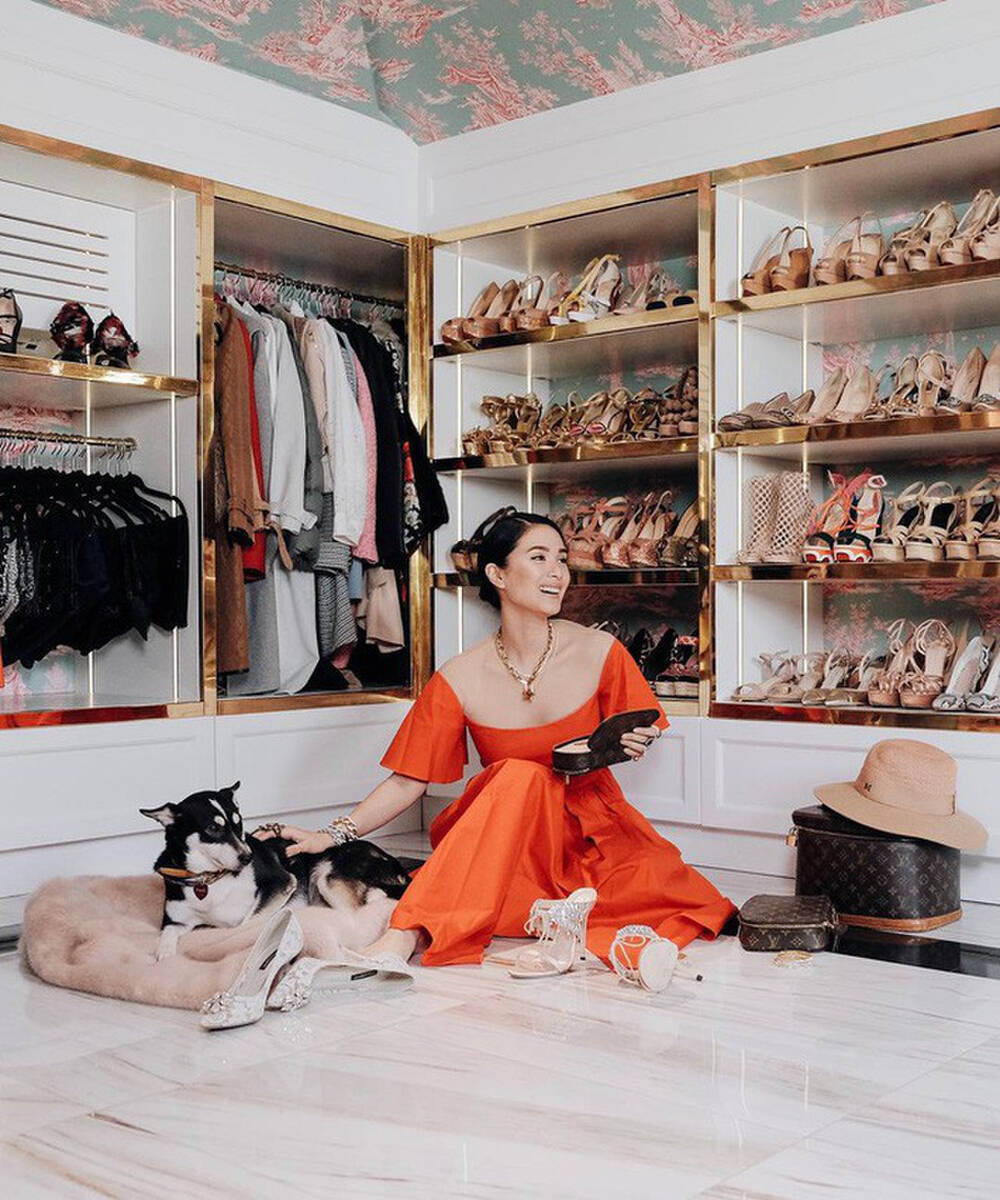 Heart Evangelista còn là người có có phong cách thời trang ảnh hưởng nhất trên Instagram châu Á.