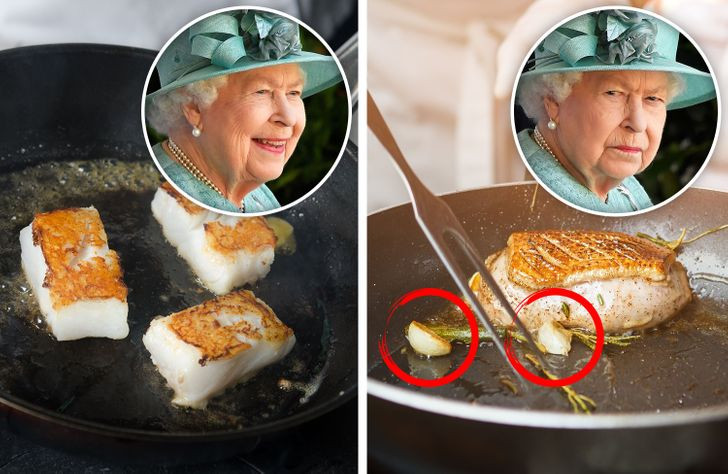 3. Không có tỏi trong bất kỳ thực phẩm nào: Nữ hoàng Elizabeth có một quy tắc ăn uống là không ăn tỏi, chủ yếu là vì mùi. Vì vậy, bà yêu cầu nhà bếp không được sử dụng tỏi trong các món ăn phục vụ tại Cung điện Buckingham.