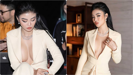 Ngoài đạp xe, Julia Hồ còn chọn bộ môn chèo thuyền khi phải đứng trên mặt thuyền và giữ thăng bằng. Để thực hiện được động tác chèo thuyền, bạn cần phải sử dụng nhiều đến các nhóm cơ tay, cơ vai, cơ chân, cơ lưng, eo khiến chúng phải hoạt động liên tục để thắng được lực cản của nước, đẩy thuyền lao về phía trước.