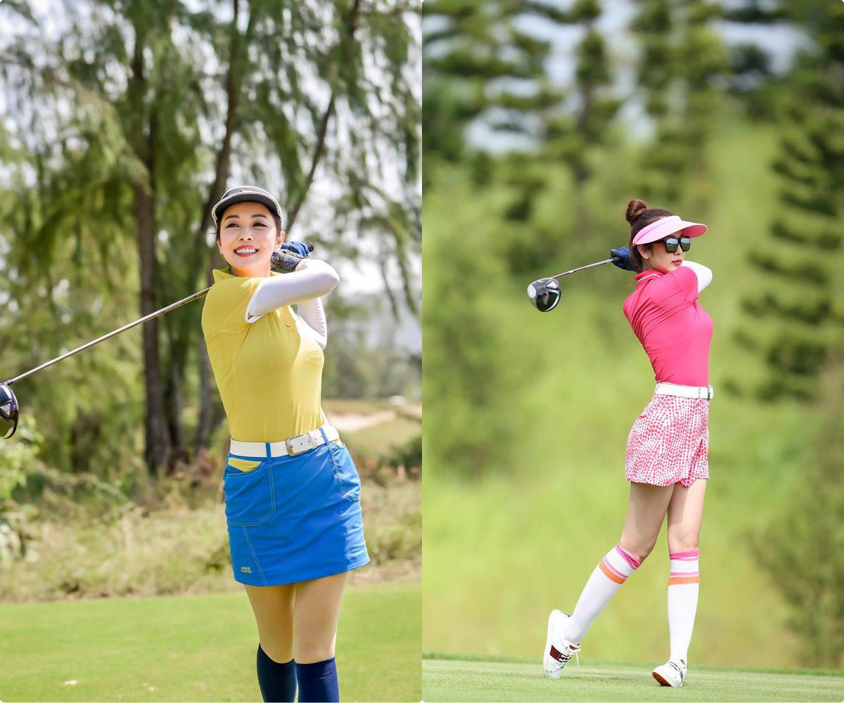 Bên cạnh việc luyện tập gym, cô cũng thực hiện các biện pháp thủ công như chườm muối nóng và đeo gen nịt bụng cho vòng bụng nhỏ gọn lại nhanh hơn. Khi đã về lại dáng rồi thì cô chọn chơi golf như 1 bộ môn thể dục thể thao đốt năng lượng dư thừa.