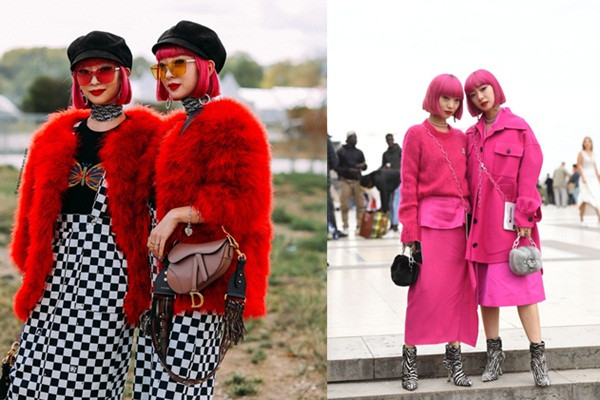 Ami và Aya Suzuki là cặp song sinh có sức ảnh hưởng tại Nhật Bản. Vẻ ngoài độc đáo và gu thời trang cực chất giúp họ tạo dấu ấn trong làng thời trang thế giới.