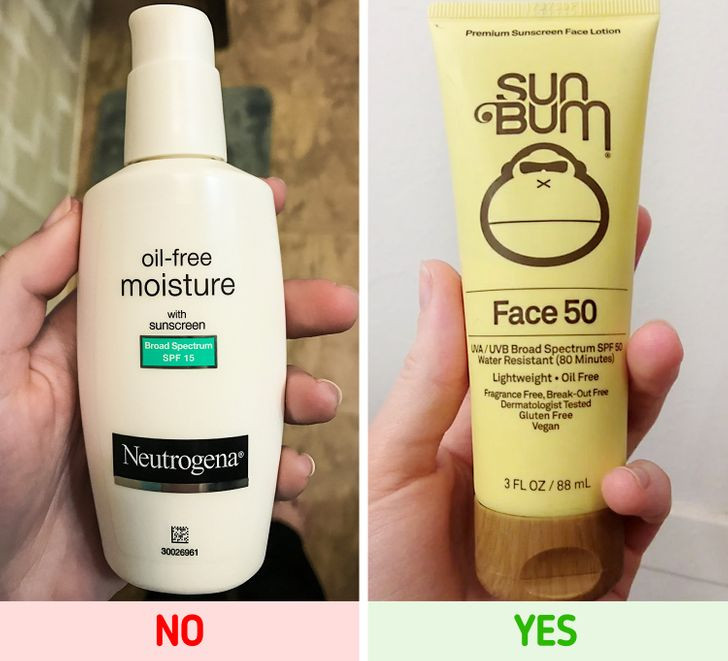 6. Sử dụng kem chống nắng có SPF 30 trở lên: Vết thâm nám thường sẽ mờ đi trong vòng 6 đến 12 tháng. Tuy nhiên, để giúp quá trình này trơn tru, bạn cần thoa kem chống nắng hàng ngày. Trước hết, hãy sử dụng kem chống nắng có chỉ số SPF 30 hoặc cao hơn.
