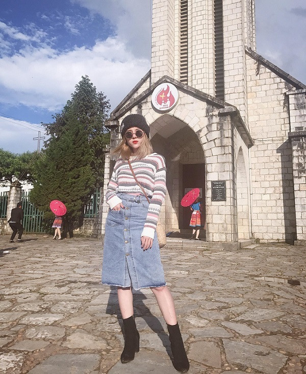 Vợ cũ của Huy Cung được đánh giá cao bởi gu thẩm mỹ và phong cách "chanh sả".