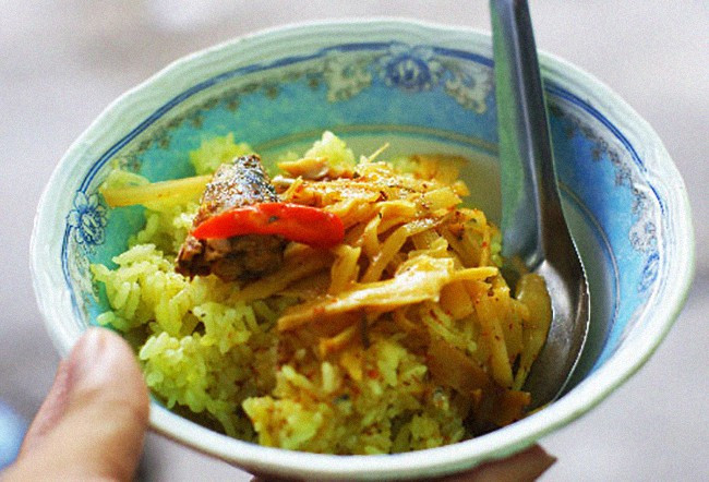 Xôi măng không đơn thuần là món ăn sáng quen thuộc, nó còn thể hiện sự tinh tế và khéo léo của con người Kon Tum. Ảnh: Internet.