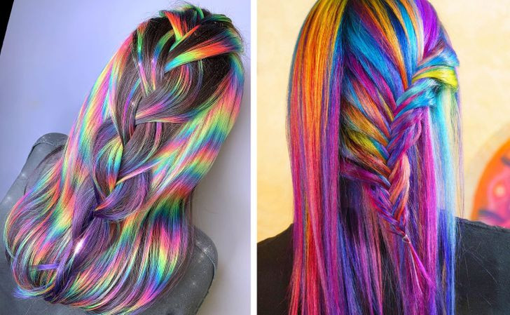 Cô cho rằng hình ảnh và màu sắc của bầu trời đã giúp khách hàng của cô có vẻ ngoài khác biệt. Ảnh: BS.