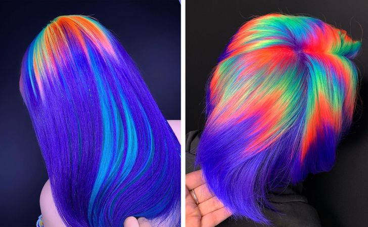 Muốn ra được thành phẩm đòi hỏi bạn phải thật thuần thục trong kĩ thuật nhuộm layer, tính toán chính xác độ bao phủ của từng màu để chúng có thể tạo thành những mảng màu chuyển êm mượt.