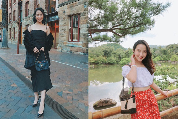 Không chỉ xinh đẹp và tài giỏi, mỹ nhân 9X còn gây ấn tượng bởi gu ăn mặc sành điệu, bắt mắt.