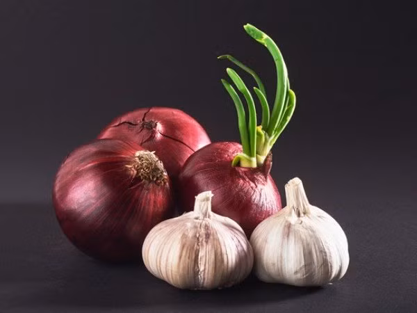 3. Tỏi: Gia vị này có chứa các yếu tố lành mạnh, chất dinh dưỡng và khoáng chất như natri, phốt pho và kali. Nó rất giàu chất chống viêm. Nó giúp giảm cholesterol và cho phép lưu thông máu liền mạch trong cơ thể. Bên cạnh đó, tỏi là một loại gia vị quan trọng đối với những người bị bệnh thận. Bạn có thể ăn trong quá trình điều trị sỏi thận.