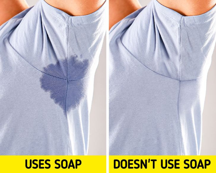 2. Không có mùi cơ thể: Nhiều người lầm tưởng rằng tắm bằng xà phòng sẽ khiến cơ thể có mùi thơm. Trên thực tế, xà phòng chỉ khiến da dễ bị vi khuẩn tấn công hơn. Các thành phần trong xà phòng phá vỡ sự cân bằng của da, làm cho dầu sản xuất nhiều hơn gây khô rát.