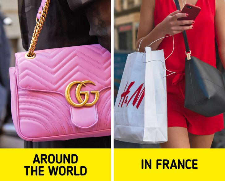 5. Không mua đồ hiệu đắt đỏ: Một điều thú vị là trong khi Paris là kinh đô thời trang thế giới, nhưng nếu bạn đến Pháp, bạn sẽ thấy phụ nữ Pháp không chạy đua sắm hàng hiệu. Thực tế, họ lựa chọn quần áo có chất liệu tốt, sử dụng trong nhiều hoàn cảnh và mang tính chất thanh lịch, trung tính. Trên thực tế, phụ nữ Pháp hiện đại dành phần lớn tiền lương cho các khoản đầu tư tài chính.