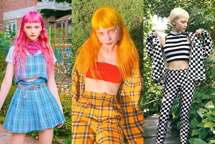 Một điều khiến cho nàng mẫu 21 tuổi thu hút sự chú ý lớn đó là những lần thay đổi màu tóc nhuộm liên tục, nhiều lúc là mỗi tuần thay một màu khác nhau.