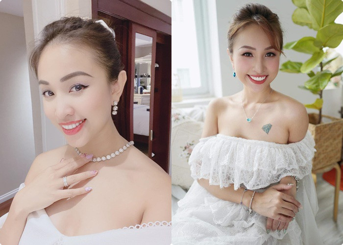 Dù Vân Hugo nhịn ăn 26 tiếng (hơn 1 ngày) nhưng nhìn bà mẹ 1 con vẫn rất tươi tắn và khỏe mạnh mà không xuất hiện một chút mệt mỏi nào.