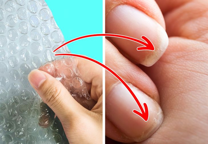 Dùng móng tay như một công cụ: Việc thường xuyên dùng móng tay để mở lon nước ngọt hoặc cạo nhãn dán giá khiến móng tay dễ bị chấn thương nhẹ hoặc nứt gãy.