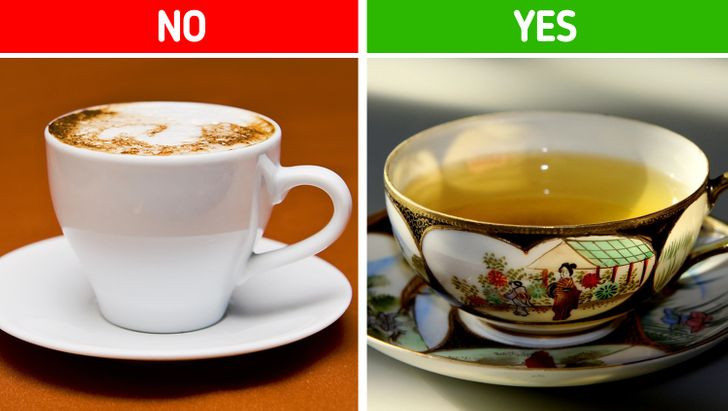 5. Uống trà xanh: Hãy bắt đầu ngày mới với một cốc trà xanh thay vì uống cà phê. Trà xanh chứa cả caffeine và chất chống oxy hóa epigallocatechin gallate (EGCG). Nghiên cứu cho thấy rằng EGCG có thể thực sự hữu ích trong việc giảm mỡ bụng.