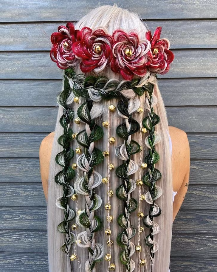 Nhà tạo mẫu trẻ chưa bao giờ bỏ cuộc và làm việc suốt ngày đêm để làm chủ các kỹ năng bện tóc của mình.