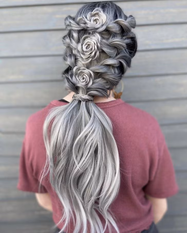 Kiểu tóc tết cực ấn tượng dành cho các cô dâu tỏa sáng trong ngày trọng đại.