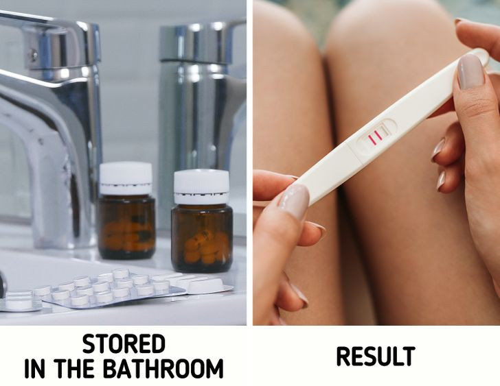 5. Thuốc tránh thai: Cũng giống như nhiều loại thuốc khác, thuốc tránh thai không được bảo quản ở nơi có nhiệt độ cao. Ngay cả khi chúng được đựng trong bao bì kín, chúng sẽ nhanh chóng hư hỏng. Sự dao động nhiệt độ có thể thay đổi thành phần hóa học của sản phẩm. Đó là lý do tại sao bạn không nên giữ thuốc trong phòng tắm.