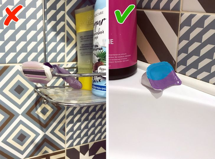 9. Lưỡi dao cạo râu: Lưỡi dao cạo bị oxy hóa và rỉ sét do độ ẩm tăng lên. Lưỡi dao dự phòng có thể bị hỏng trước khi bạn bắt đầu sử dụng chúng. Đó là lý do tại sao bạn không nên cất dao cạo trong phòng tắm. Ảnh: BS.