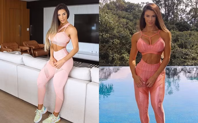 Nữ HLV thể hình Brazil cho biết khi còn nhỏ cô tham gia vào nhiều hoạt động thể thao khác nhau.