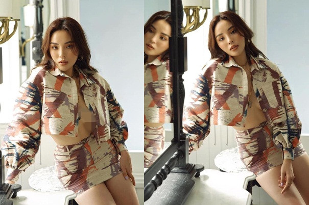 Lăng xê mốt mặc áo buông cúc, Kỳ Duyên và một số mỹ nhân Việt đã tạo nên trào lưu thời trang sành điệu và gợi cảm “đốt mắt” người hâm mộ.