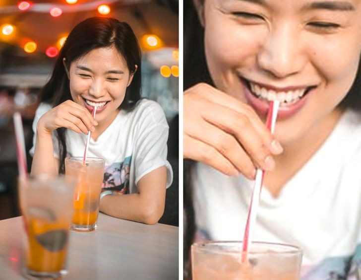 Thường xuyên uống nước ngọt: Các loại nước ngọt đều có đường và chúng có thể phá vỡ men răng, khiến răng yếu và xỉn màu. Để tốt cho răng, bạn nên uống trà đá. Hầu hết các loại trà đều có chứa axit malic, một hợp chất hữu cơ có tính tẩy mạnh, giúp làm tăng sản xuất nước bọt, từ đó, chống sâu răng và ngăn ngừa ố vàng răng.